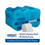 Georgia-Pacific Coreless Recycled Toilet Paper, 18 Rolls