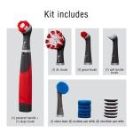 Rubbermaid Reveal 18-Piece Cordless Power Scrubber