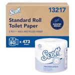 Scott Essential 100% Recycled Bulk Toilet Paper Rolls