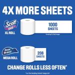 Scott Trusted Clean 1-Ply Toilet Paper, 32 Rolls