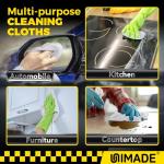 100 Pack Microfiber Shop Towels for Cleaning