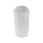 Rubbermaid 2.25 Gallon Clear Vanity Wastebasket