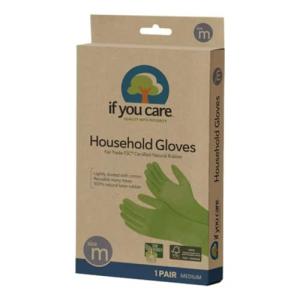 IF YOU CARE Medium Cotton Household Gloves, 1 Count