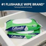Cottonelle GentlePlus Flushable Wet Wipes, 252 Count