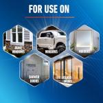 Unger 12” Stainless Steel Window Cleaning Squeegee