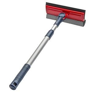 Professional 2-in-1 Window Squeegee with Extension Pole