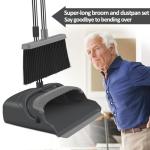 Kelamayi Long Broom and Dustpan Set - Assorted Colors