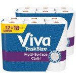 Viva Multi-Surface Task Size Paper Towels - 12 Rolls