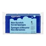 Non-Scratch Cleaning Sponges, 6-Pack - Blue