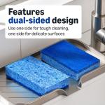 Non-Scratch Cleaning Sponges, 6-Pack - Blue