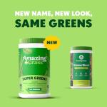 Super Greens Powder with Spirulina & Probiotics