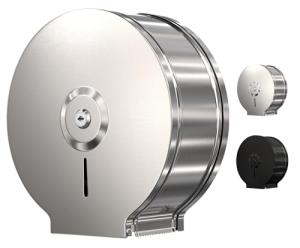 Wall-Mount Jumbo Toilet Paper Dispenser - Stainless Steel