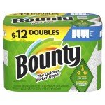 Bounty Select-A-Size White Paper Towels, 6 Rolls
