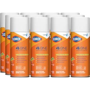 CloroxPro 4-in-1 Disinfecting Cleaner Spray, 12 Pack