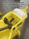 Rubbermaid 31-Quart Tandem Bucket and Wringer Combo