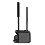 Toilet Brush and Plunger Set - Heavy Duty Black