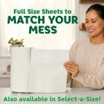 Bounty Full Sheet White Paper Towels - 6 Rolls