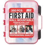 350-Piece Professional First Aid Kit for Home & Office
