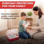 350-Piece Professional First Aid Kit for Home & Office