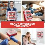 350-Piece Professional First Aid Kit for Home & Office