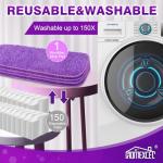 HOMEXCEL Microfiber Mop Pads for Swiffer - 8 Pack