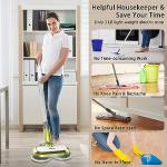 Cordless Electric Spin Mop with LED Headlight