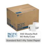 Georgia-Pacific Pacific Blue Basic 1-Ply Toilet Paper