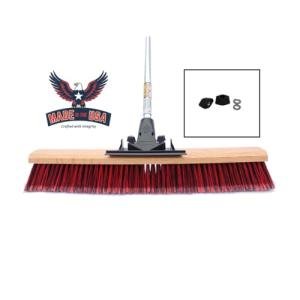 FlexSweep 24-Inch Unbreakable Commercial Push Broom