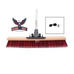 FlexSweep 24-Inch Unbreakable Commercial Push Broom
