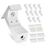 12-Piece Squeaky Floor Repair Kit for Wood