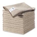 MR.SIGA Streak-Free Microfiber Cleaning Cloths - 12 Pack