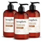 Coconut Milk & Sandalwood Hand Soap - Pack of 3