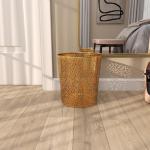 Gold Metal Small Waste Bin by Deco 79
