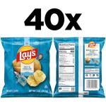 Salt & Vinegar Potato Chips - 40 Count
