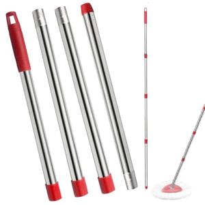 Fazlynyi 4-Section Spin Mop Replacement Handle