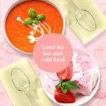 Bulk Pack of Heavy-Duty Clear Plastic Spoons