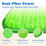 Reusable Microfiber Mop Pads for Swiffer Wet Jet - 4 Pack