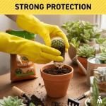 SteadMax Reusable Natural Rubber Cleaning Gloves - 3 Pack