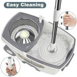 Spin Mop and Bucket Set with 6 Refills