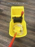 Rubbermaid 31-Quart Tandem Bucket and Wringer Combo