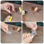 Wood Floor Repair Kit - Wax Sticks & Tool