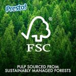 Presto! Mega Roll Unscented Toilet Paper - 12 Rolls