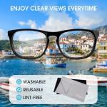 18 Pack Microfiber Cleaning Cloths for Screens & Lenses