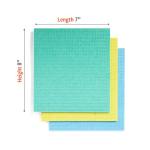 Full Circle Squeeze Reusable Sponge Cloths, 3-Pack