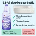 Carpet Miracle Shampoo - Deep Clean & Deodorize