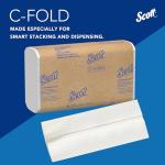 Scott® Essential C-Fold Paper Towels - 2,400 Sheets