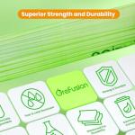 GreFusion 4L Compostable Trash Bags - 125 Count