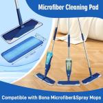 Gazeer 8-Pack Microfiber Cleaning Pads for Mops