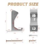 12-Piece Squeaky Floor Repair Kit for Wood