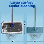 Extra Large Microfiber Mop with 5 Reusable Refills